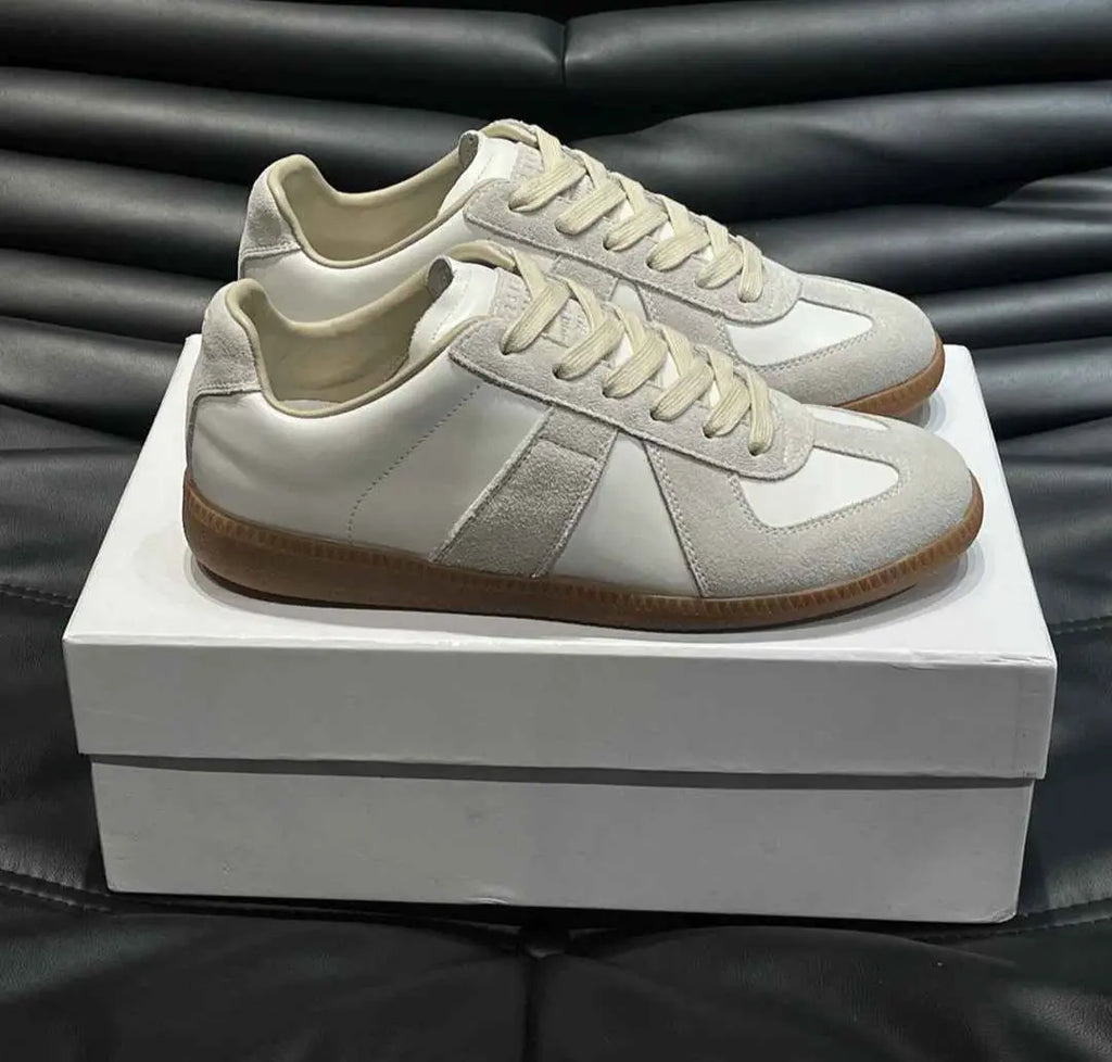 Maison Margiela | German Army Trainer GAT Sneakers | White & Black Colorways Margiela