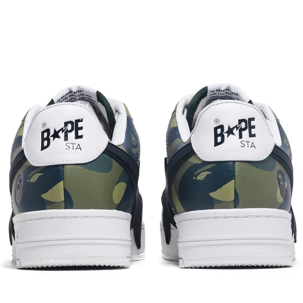 BAPE | STA OS #2 Sneaker | White Patent Camo