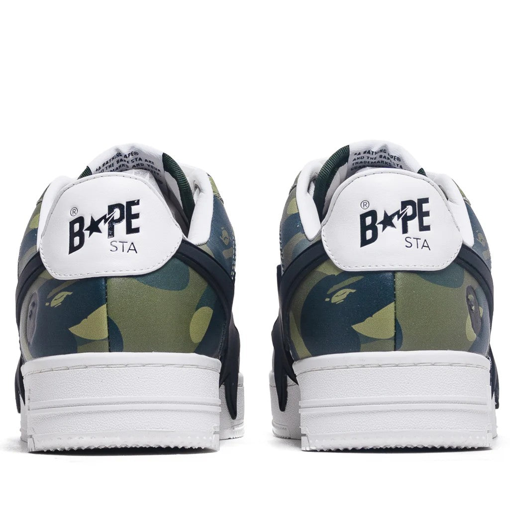 BAPE | STA OS #2 Sneaker | White Patent Camo