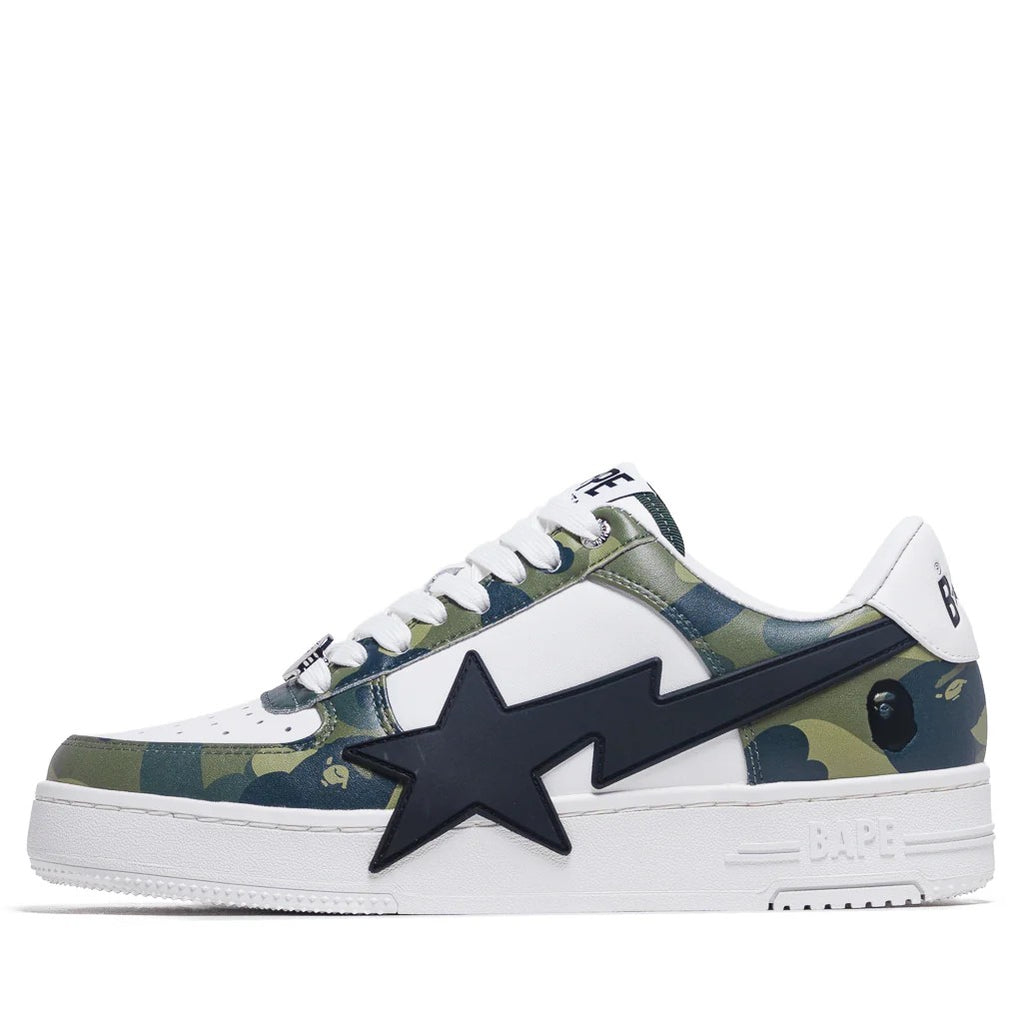 BAPE | STA OS #2 Sneaker | White Patent Camo