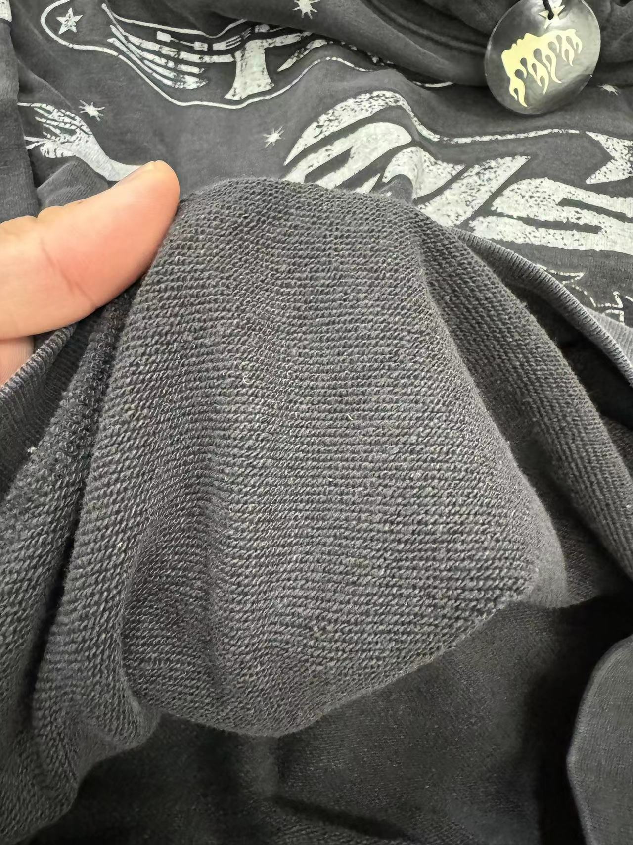 Hellstar HS0212 Hoodie | Black Multicolor Graphic