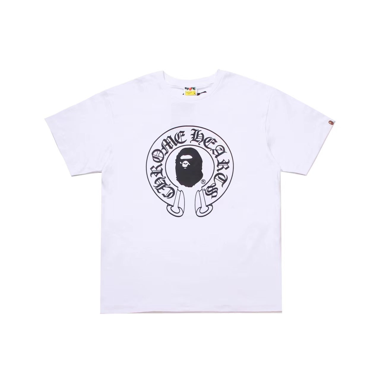 Chrome Hearts x BAPE | Black or White Graphic T-Shirt