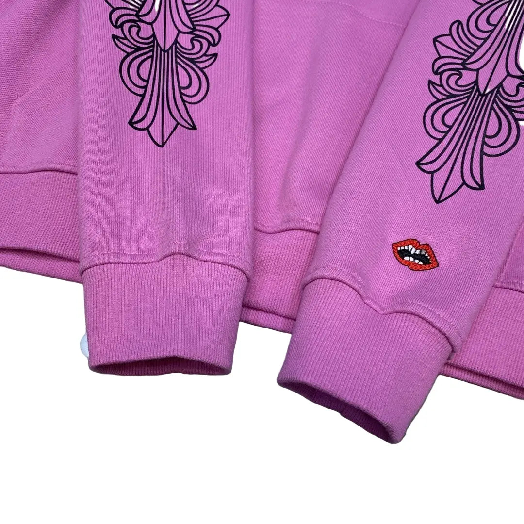 Chrome Hearts x Matty Boy | Rare Graphic Hoodie Pink Chrome Hearts