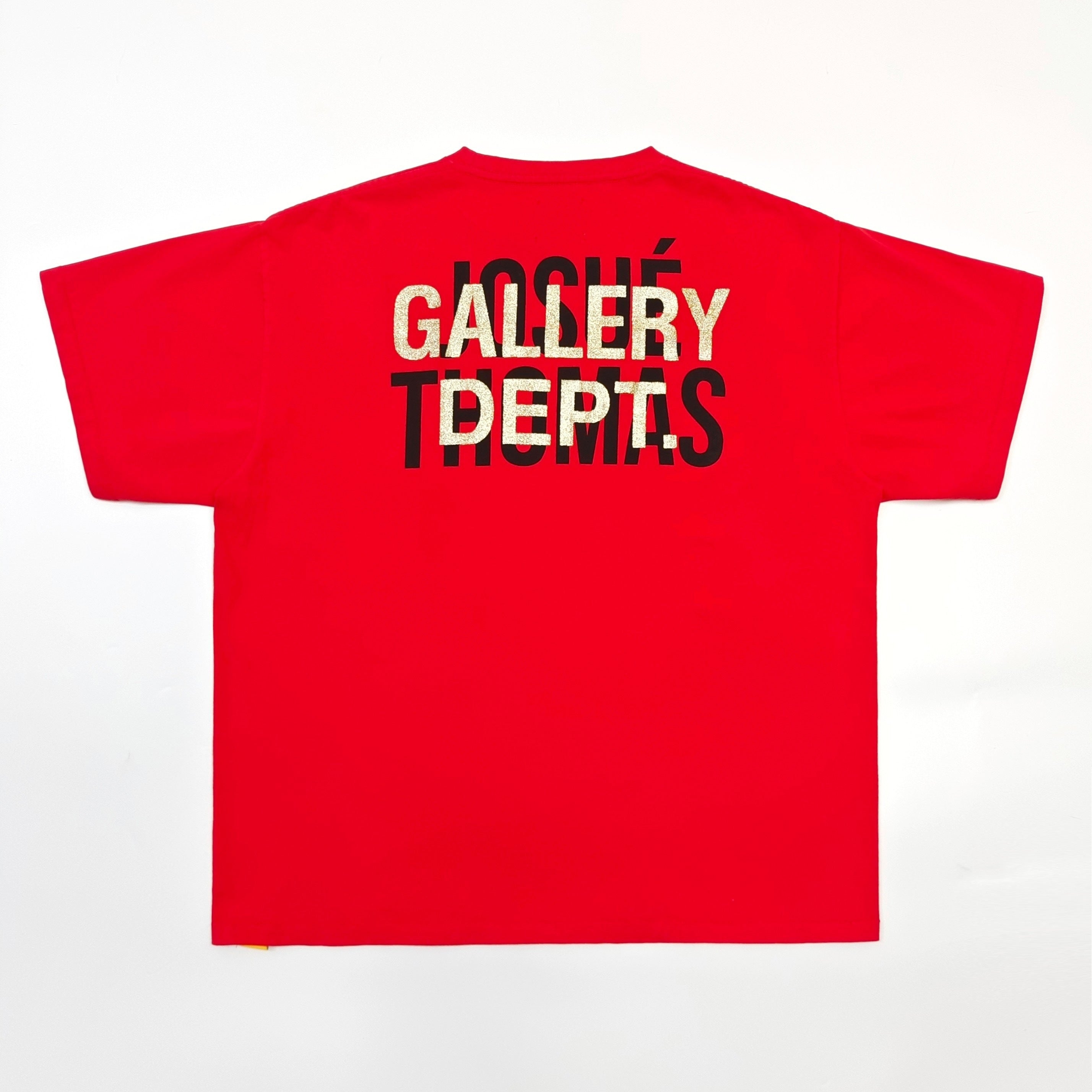 Gallery Dept. | Everlast J Logo Tee | Red Black Multi