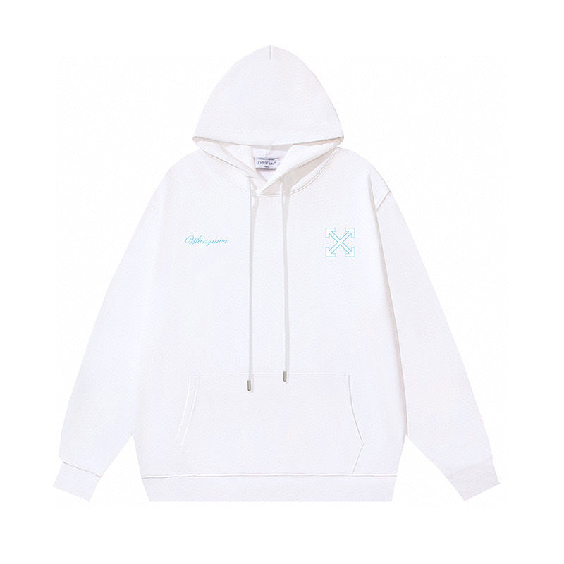 Off-White | Arrow Back Hoodie | Black & White