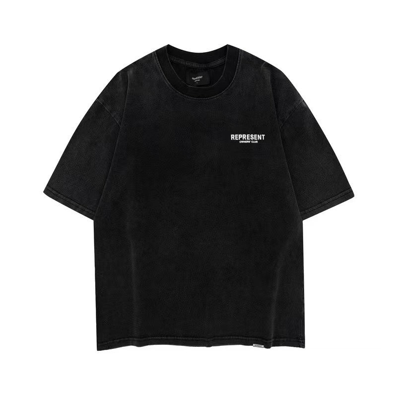Represent | Owners Club T-Shirt | Black Cotton Logo Print