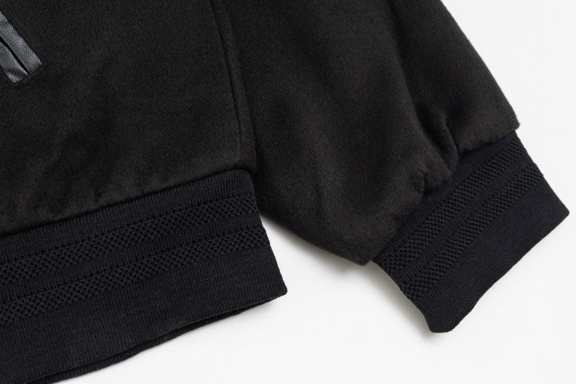 Stüssy | Sport Wool Varsity Jacket | Black, Blue, Beige