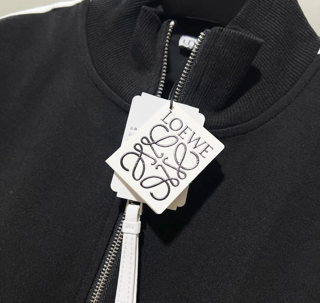 Loewe | Black Logo Tape Tracksuit Set | Jacket & Pants Loewe